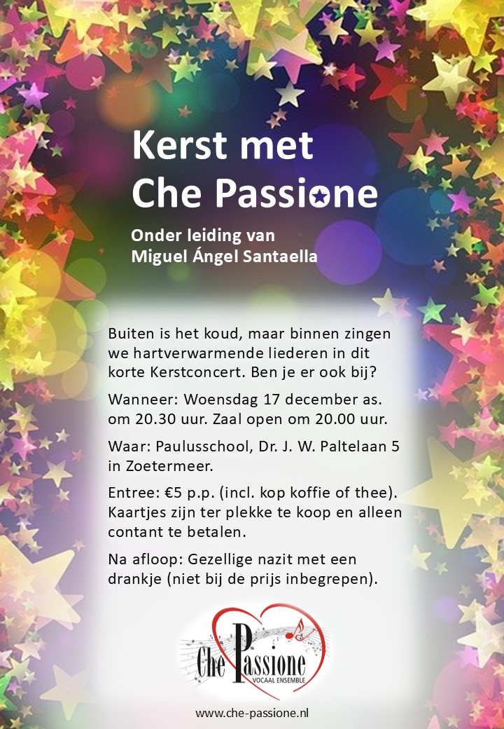 Aankondiging Kerstconcert 2025