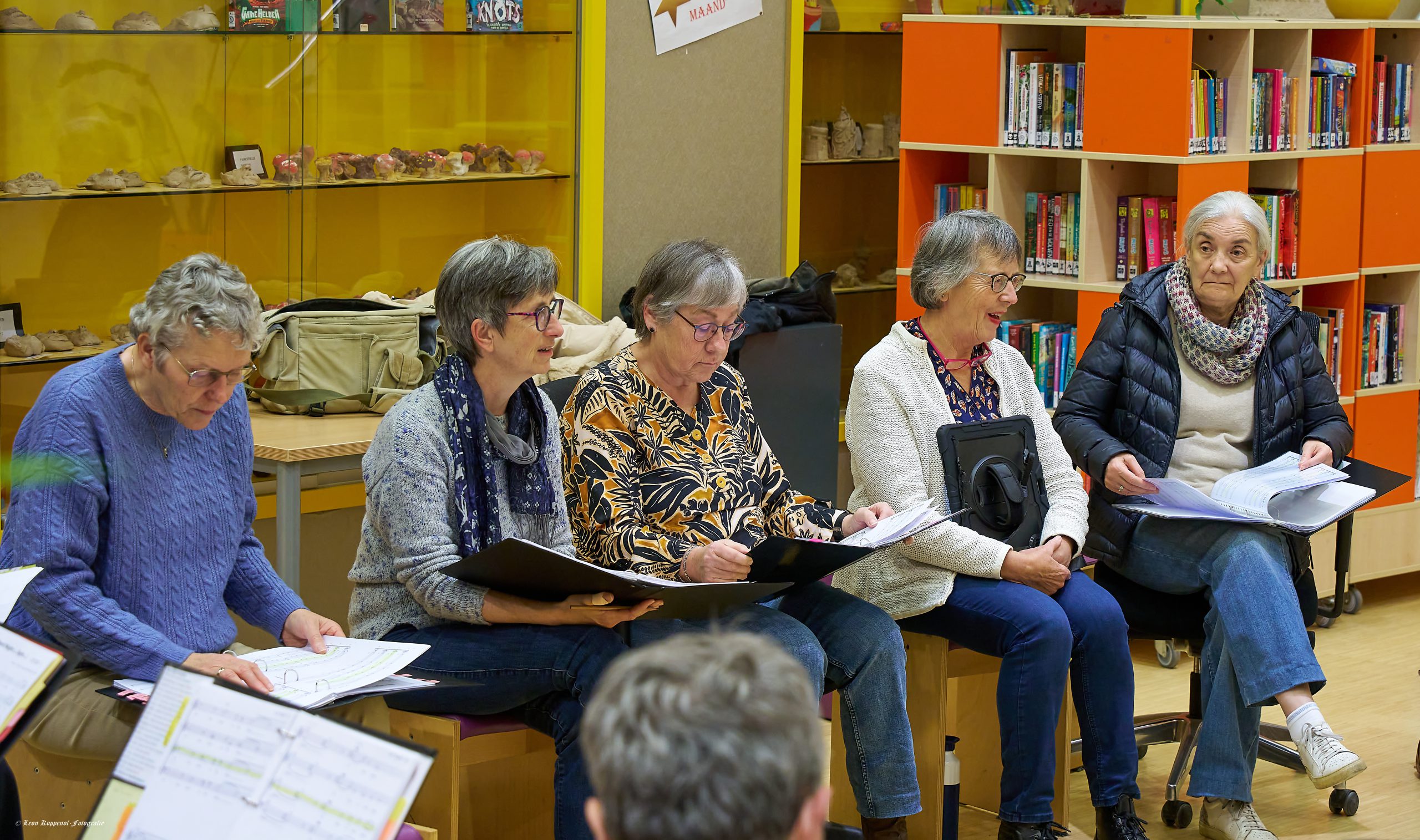 Repetitieavond bij Vocaal Ensemble Che Passione