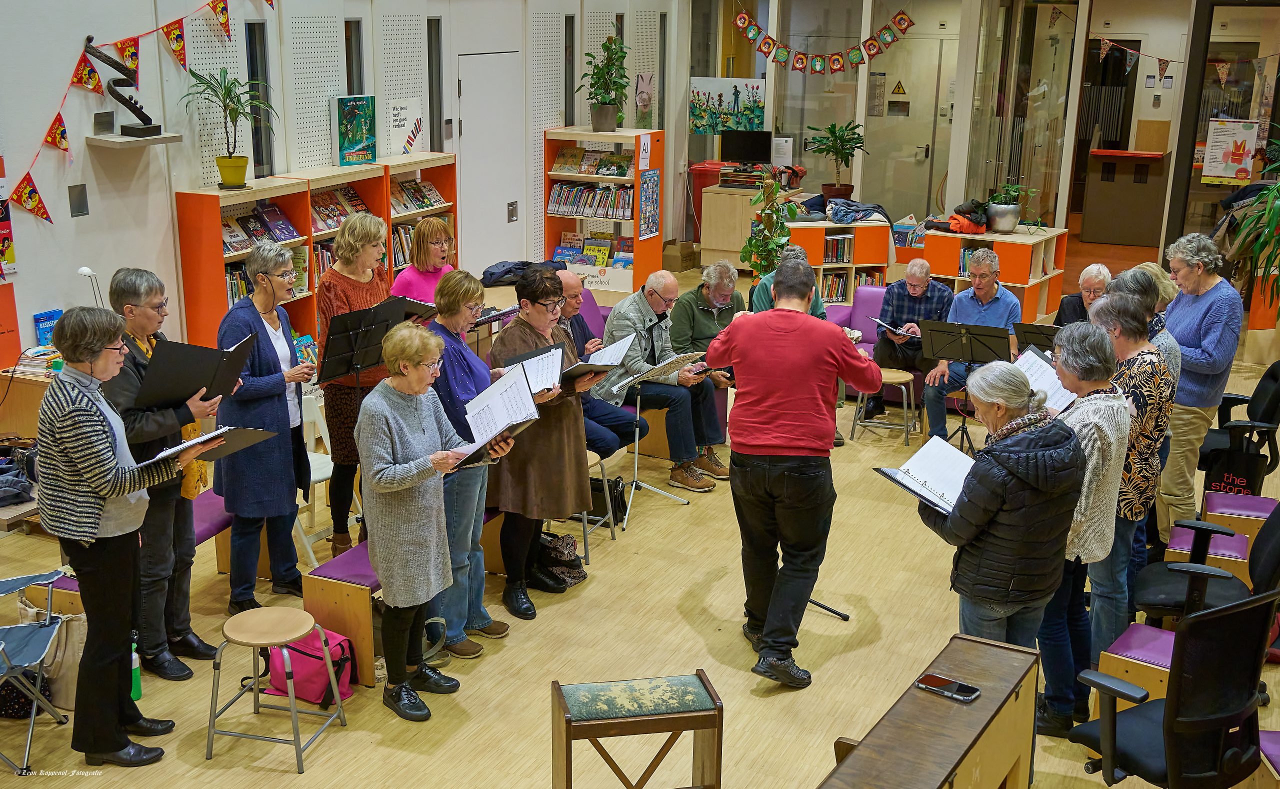 Repetitieavond bij Vocaal Ensemble Che Passione