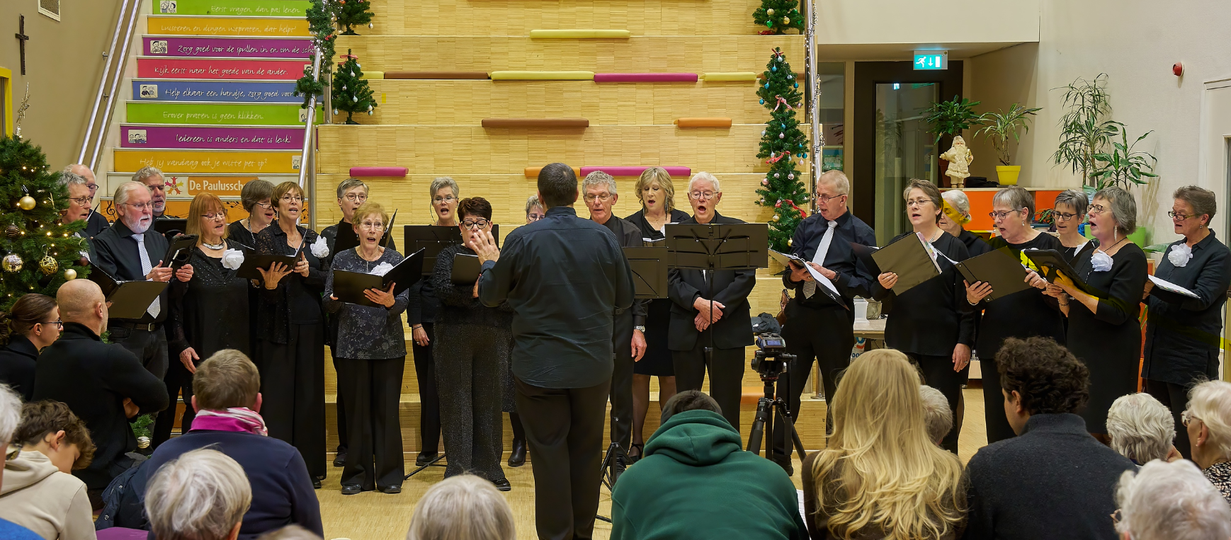 Foto van Vocaal Ensemble Che Passione tijdens het Kerstconcert van 17 december 2025